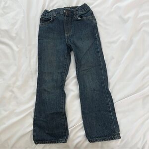 The children’s place, dark wash, boot cut jeans, size 5T